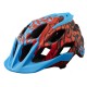 Casco Ciclismo - Fox Flux Helmet - Blu/Rosso, taglia S/M (54-58cm)